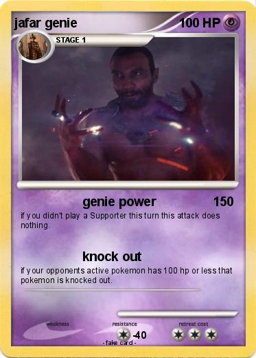 Pokemon jafar genie