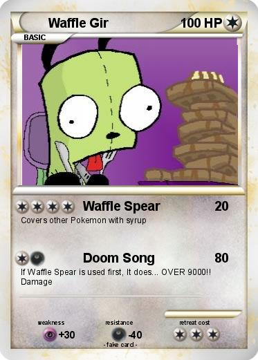 Pokemon Waffle Gir