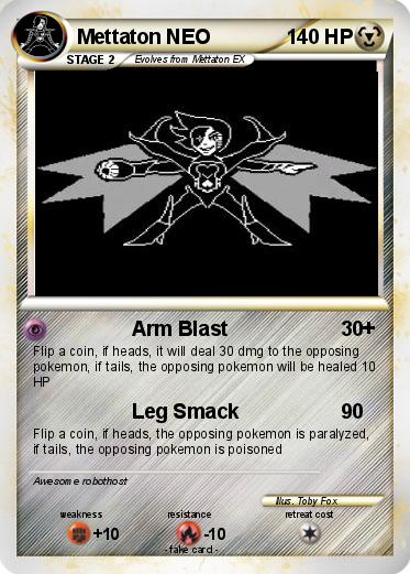 Pokemon Mettaton NEO