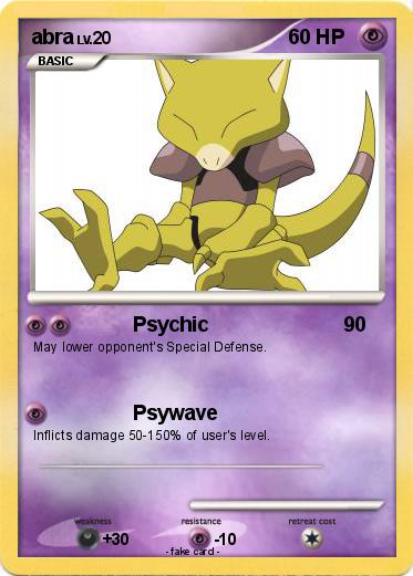 Pokemon abra