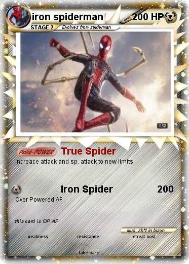 Pokemon iron spiderman