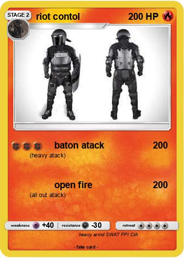 Pokemon riot contol