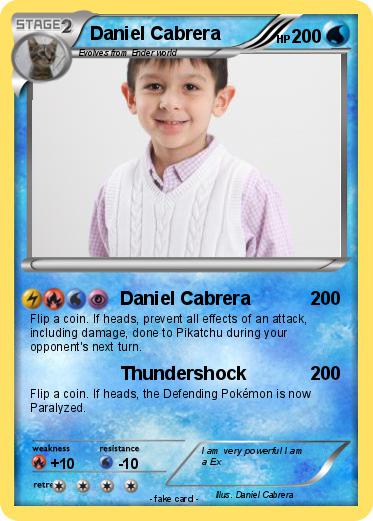 Pokemon Daniel Cabrera