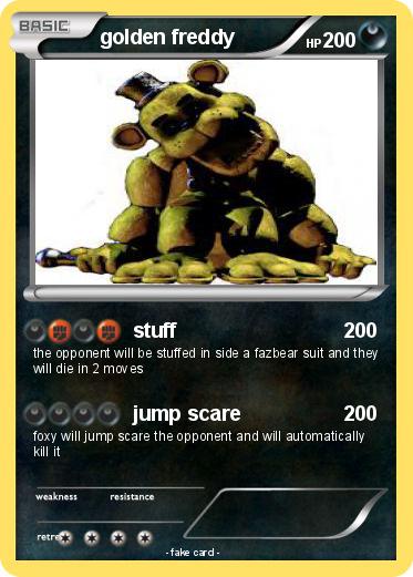 Pokemon golden freddy