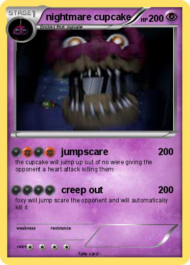 Pokemon nightmare cupcake