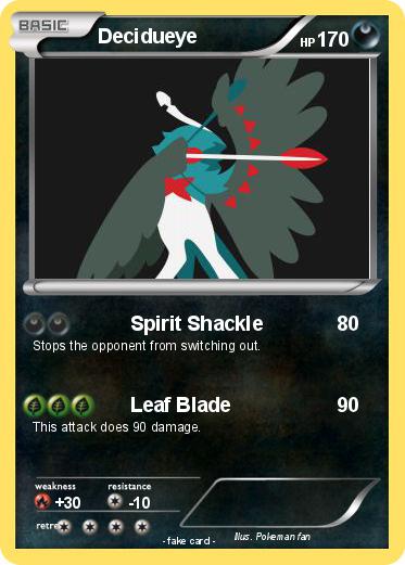 Pokemon Decidueye