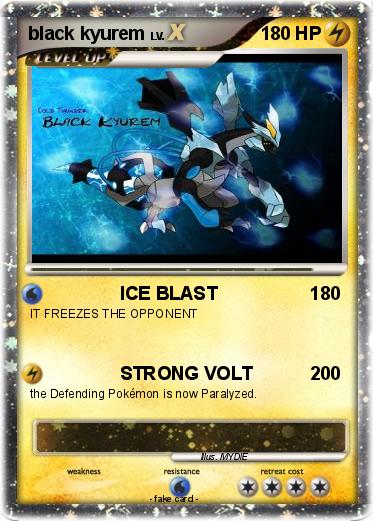 Pokemon black kyurem