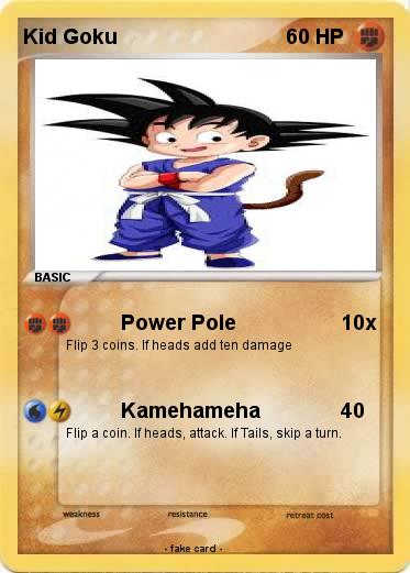 Pokemon Kid Goku
