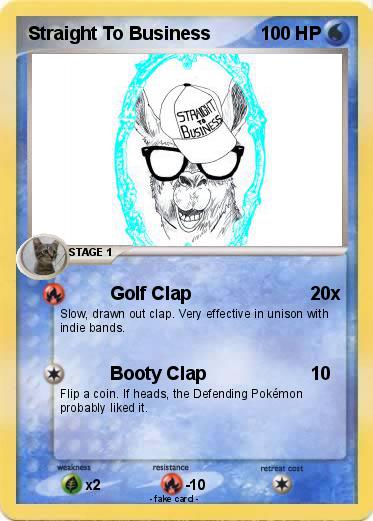 Pokemon Straight To Business