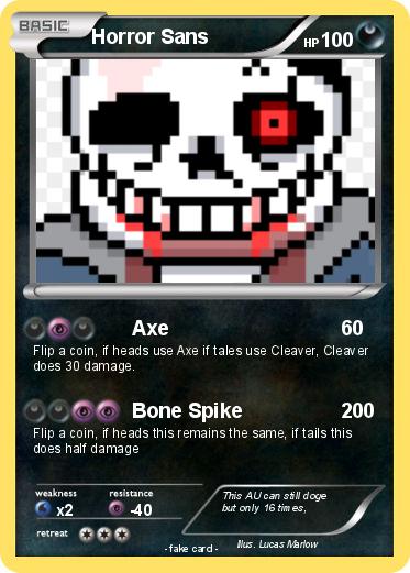 Pokemon Horror Sans