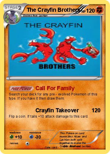 Pokemon The Crayfin Brothers