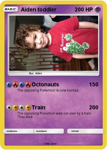 Pokemon Aiden toddler