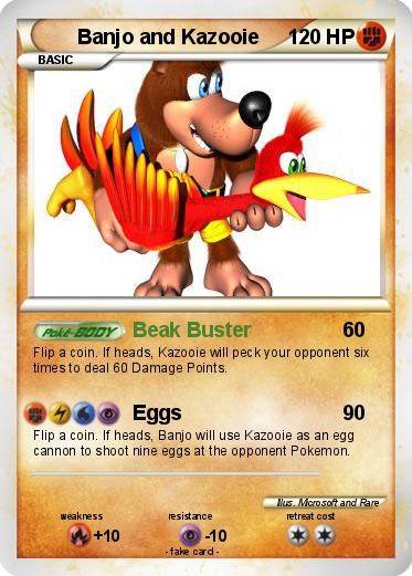 Pokemon Banjo and Kazooie