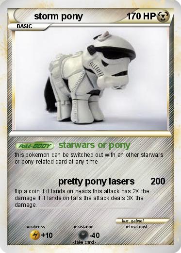 Pokemon storm pony