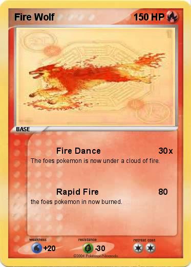 Pokemon Fire Wolf