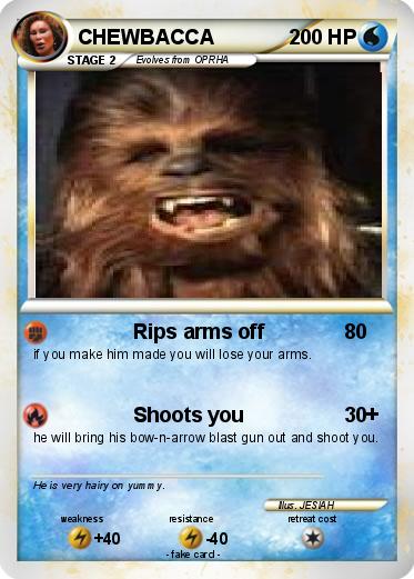 Pokemon CHEWBACCA