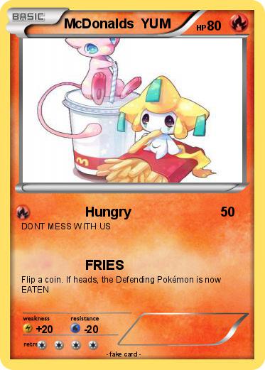 Pokemon McDonalds  YUM