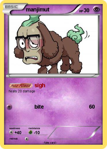Pokemon manjimut