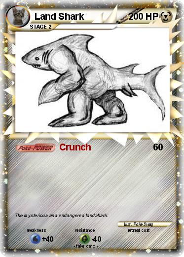 Pokemon Land Shark