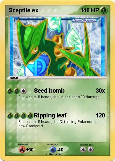 Pokemon Sceptile ex