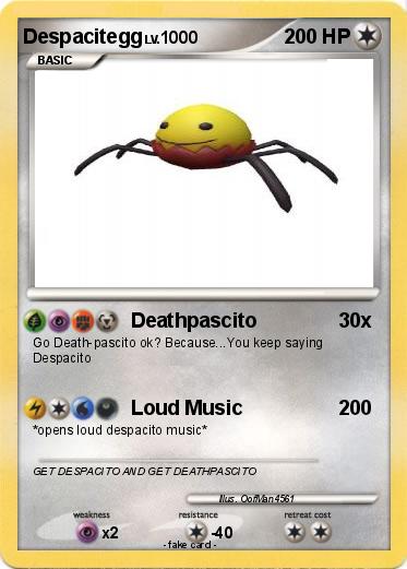 Pokemon Despacitegg