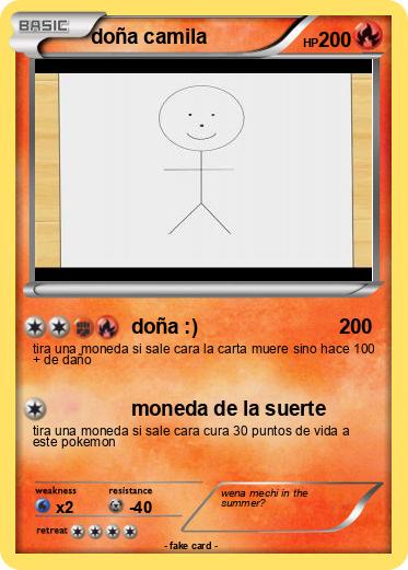 Pokemon doña camila