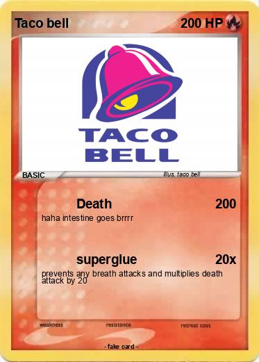 Pokemon Taco bell