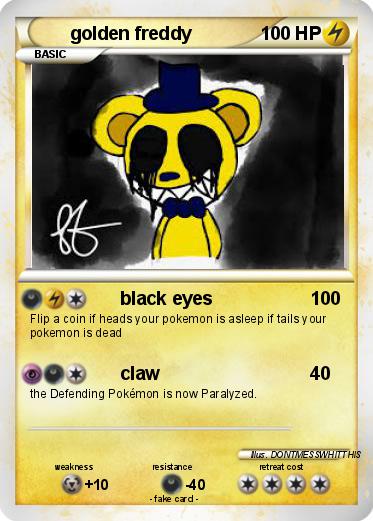 Pokemon golden freddy