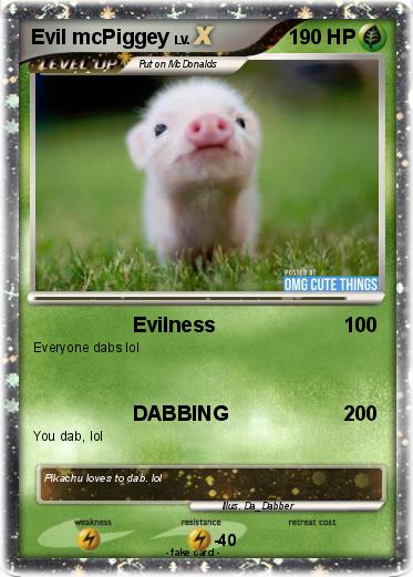 Pokemon Evil mcPiggey