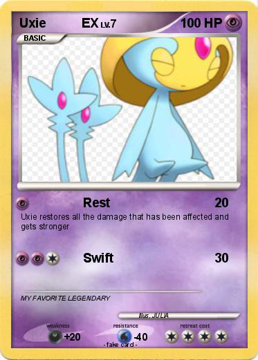 Pokemon Uxie          EX