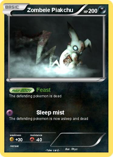 Pokemon Zombeie Piakchu