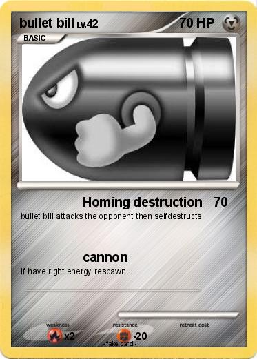 Pokemon bullet bill
