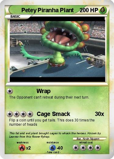 Pokemon Petey Piranha Plant