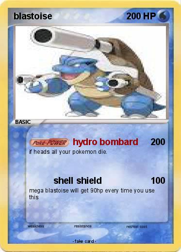 Pokemon blastoise