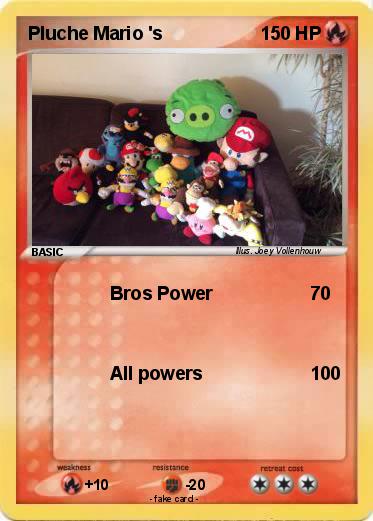 Pokemon Pluche Mario 's