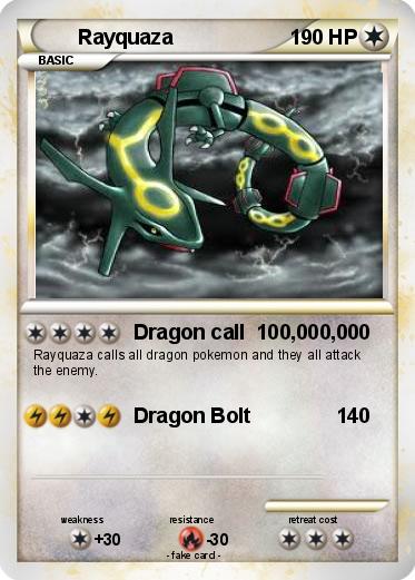 Pokemon Rayquaza