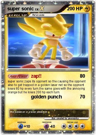 Pokemon super sonic