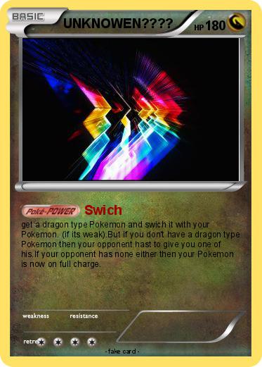 Pokemon UNKNOWEN????
