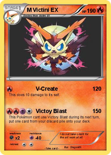 Pokemon M Victini EX