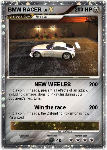 Pokemon BMW RACER