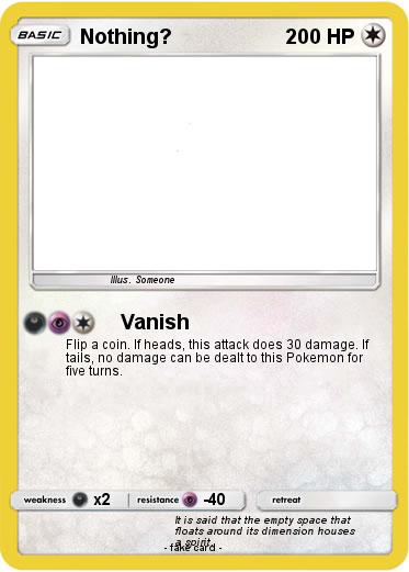 Pokemon Nothing?