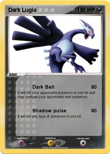 Pokemon Dark Lugia