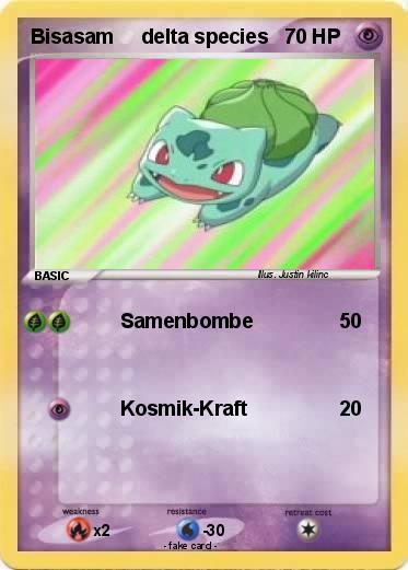 Pokemon Bisasam     delta species