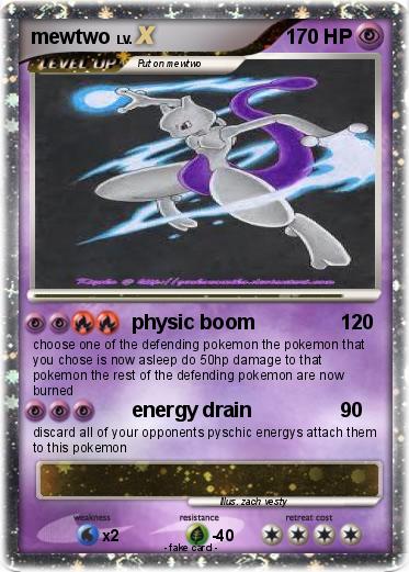 Pokemon mewtwo