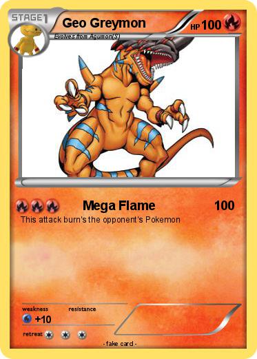 Pokemon Geo Greymon
