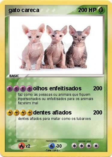Pokemon gato careca