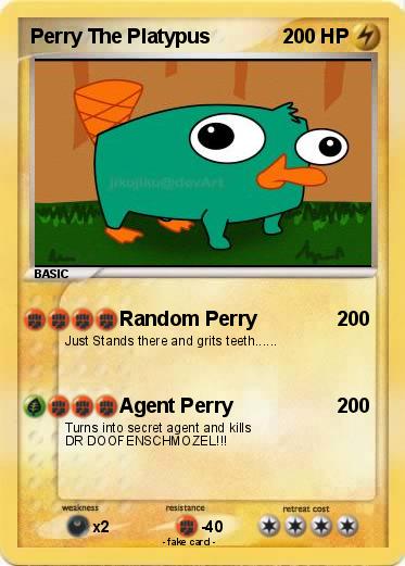 Pokemon Perry The Platypus