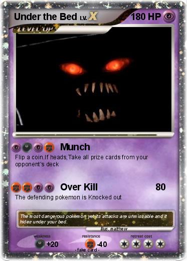Pokemon Under the Bed