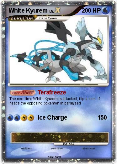 Pokemon White Kyurem