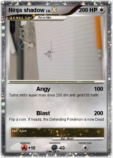 Pokemon Ninja shadow